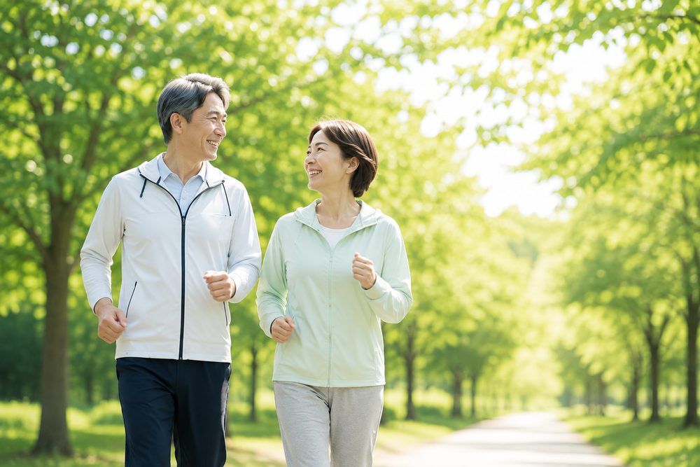 健康を保ちながら日々を楽しむご夫婦