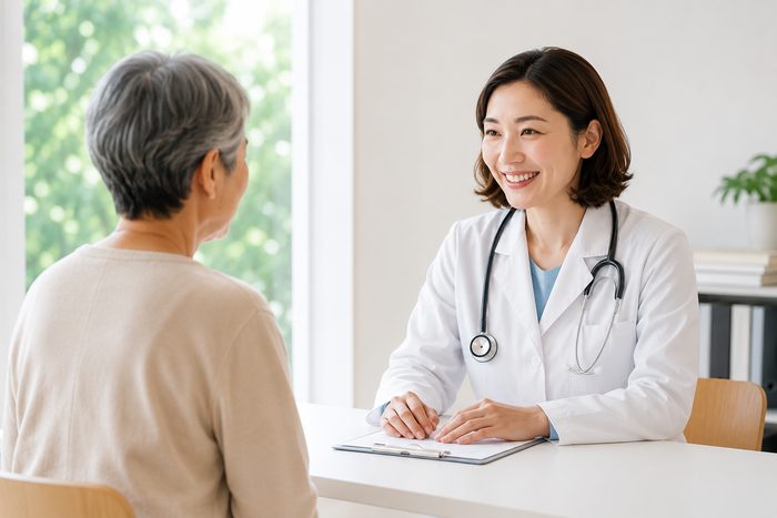 診察するクリニックの医師